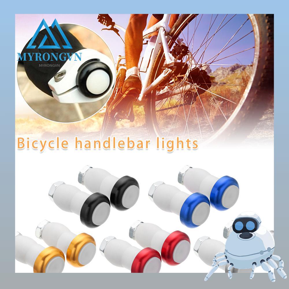 1 Cặp Đèn Gắn Tay Lái Xe Đạp Bằng Hợp Kim Chất Lượng Cao