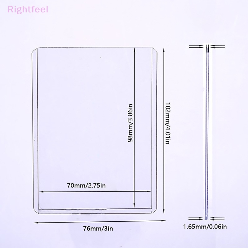 Vỏ PVC Trong Suốt Đựng Thẻ ID Chơi Game Diy Mới