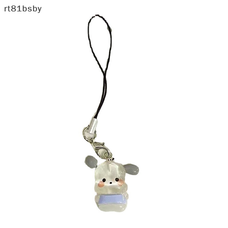 Rt Kawaii Sanrio Kuromi Dây Đeo Điện Thoại / Ba Lô / Móc Khóa Hình Búp Bê Melody Cinnamoroll Xinh Xắn Thích Hợp Làm Quà Tặ