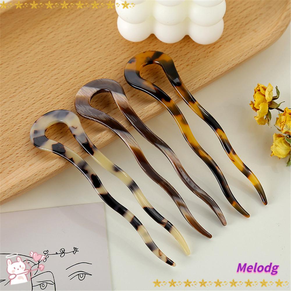 Trâm Cài Tóc Acetate Kiểu Retro Dễ Thương Cho Bạn Gái