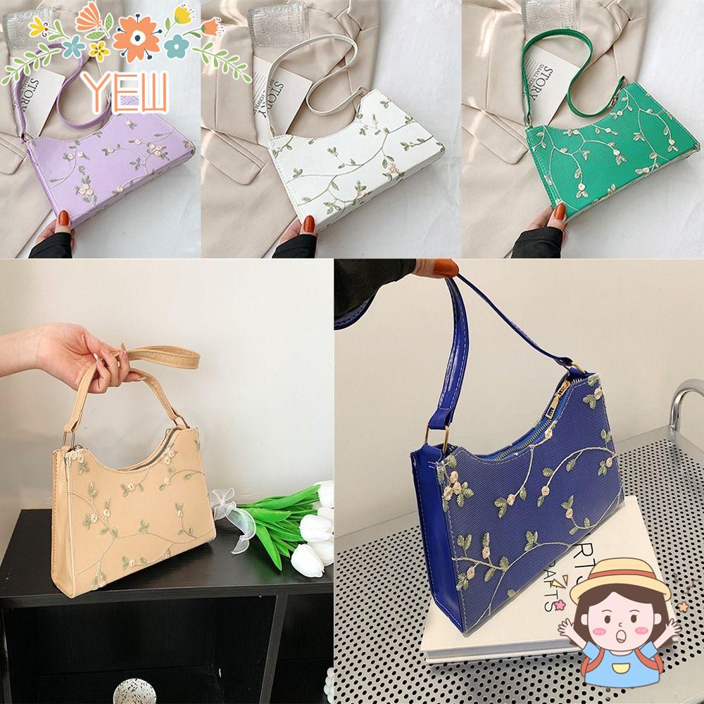 Túi Đeo Vai Dạng Thạch Phối Ren Có Khóa Kéo Thời Trang