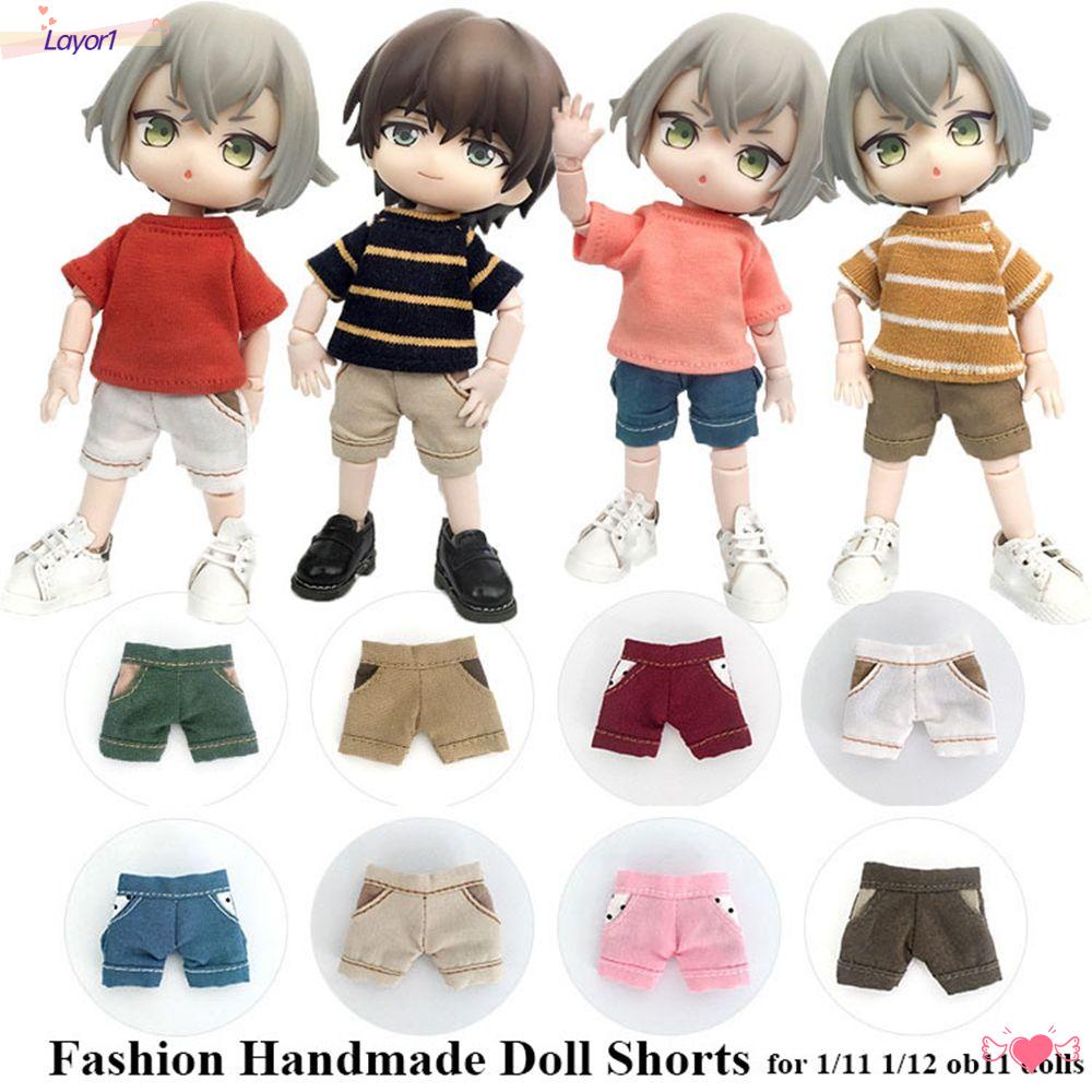 LAYOR1 Layor1 Quần Short Thời Trang Cho Búp Bê Tỉ Lệ 1 / 6 10~20cm