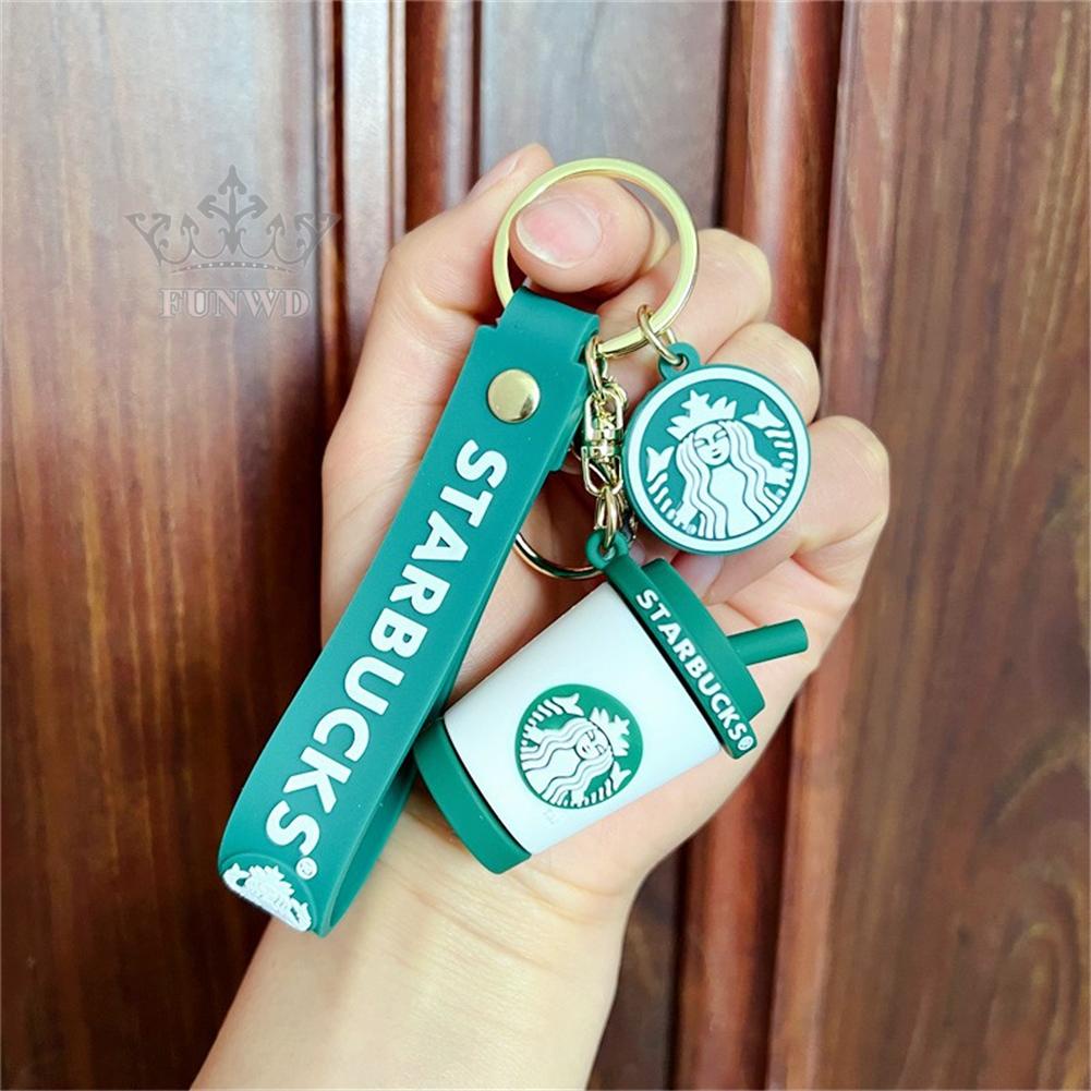 Móc Khóa Ly Trà Sữa Starbucks Xinh Xắn