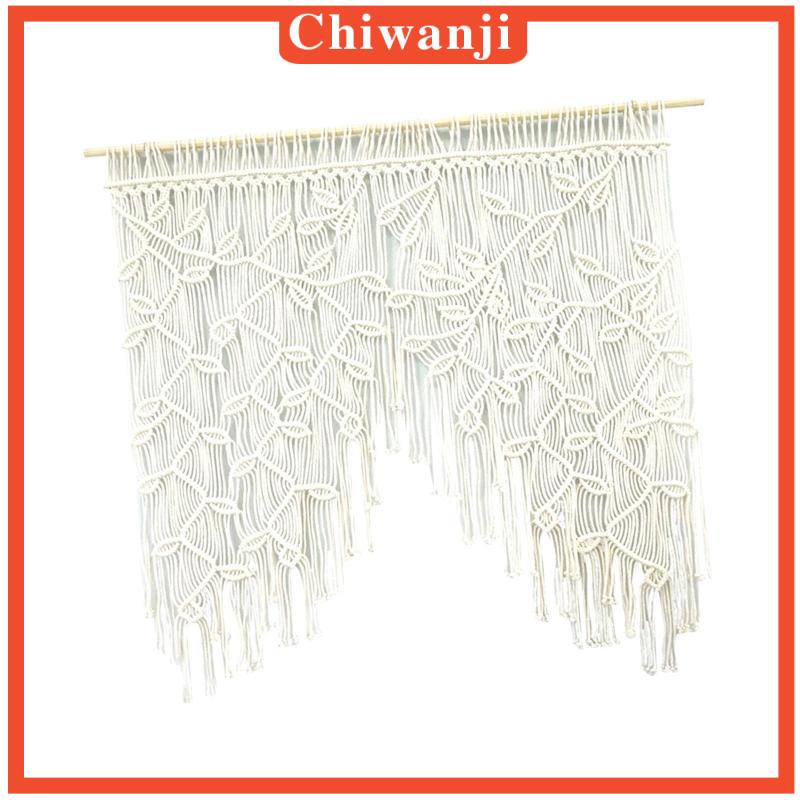 Dây Treo Trang Trí Nhà Cửa Hình Chiếc Lá Phối Tua Rua Độc Đáo