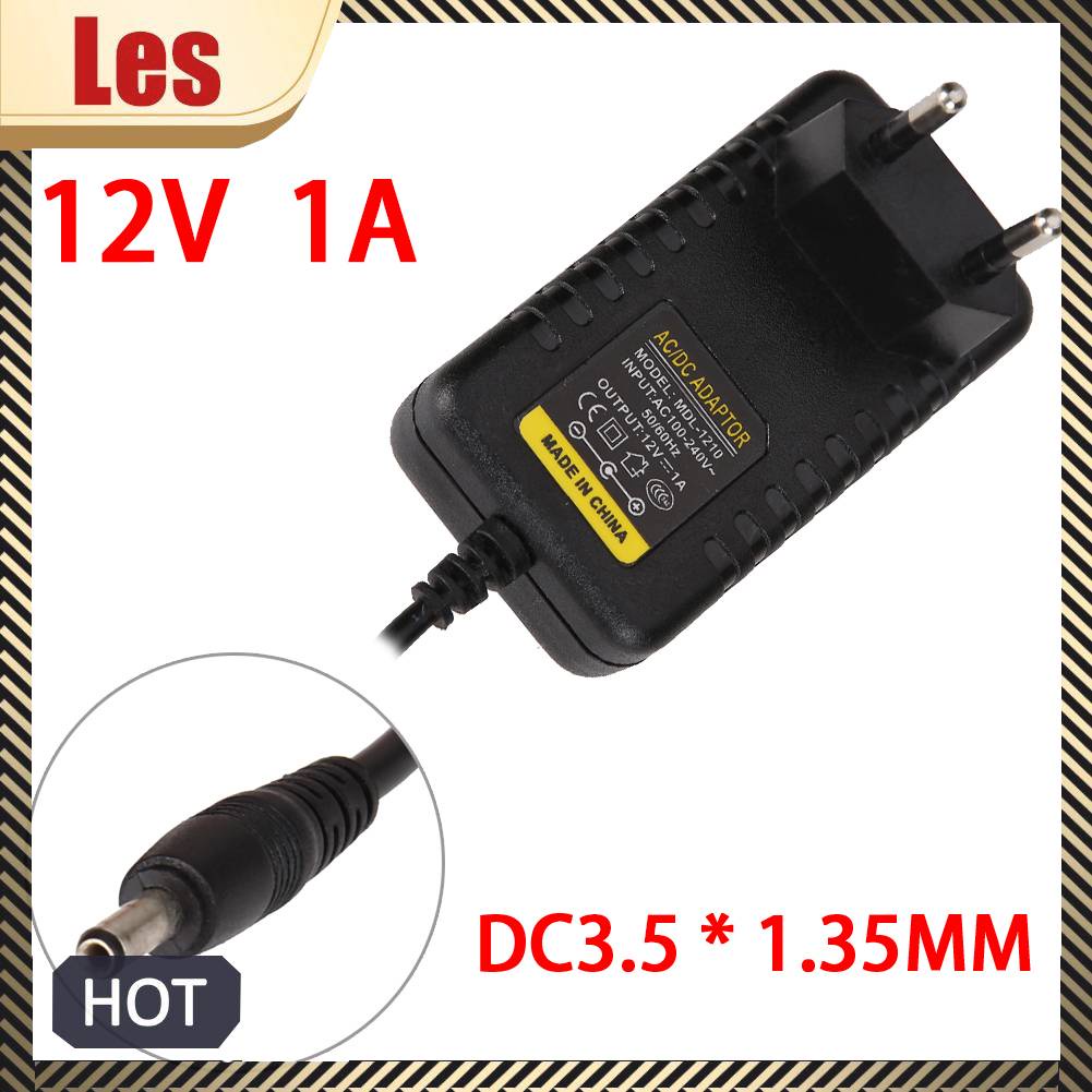 Bộ Chuyển Đổi Nguồn Điện AC / DC 12V 1A Cho Bóng Đèn LED Dây