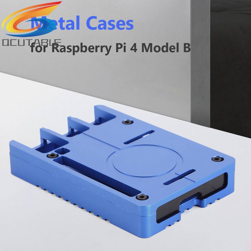 Hộp Làm Mát Bằng Hợp Kim Nhôm CNC Cho Raspberry Pi 4 Model B