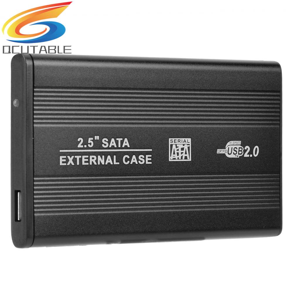 Vỏ Ổ Cứng Ngoài SATA USB2.0 2.5 inch Bằng Hợp Kim Nhôm Ốp