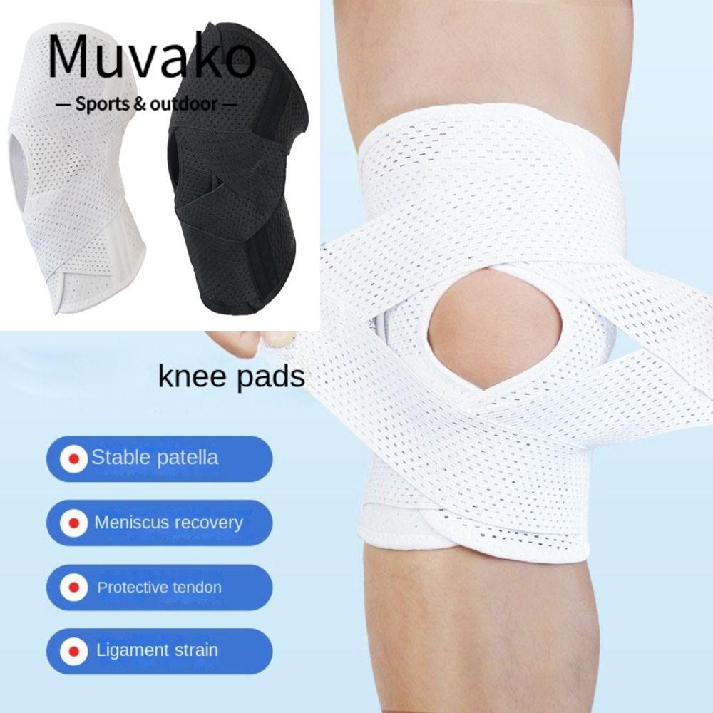 MUVAKO Đai Quấn Bảo Vệ Đầu Gối Thoáng Khí