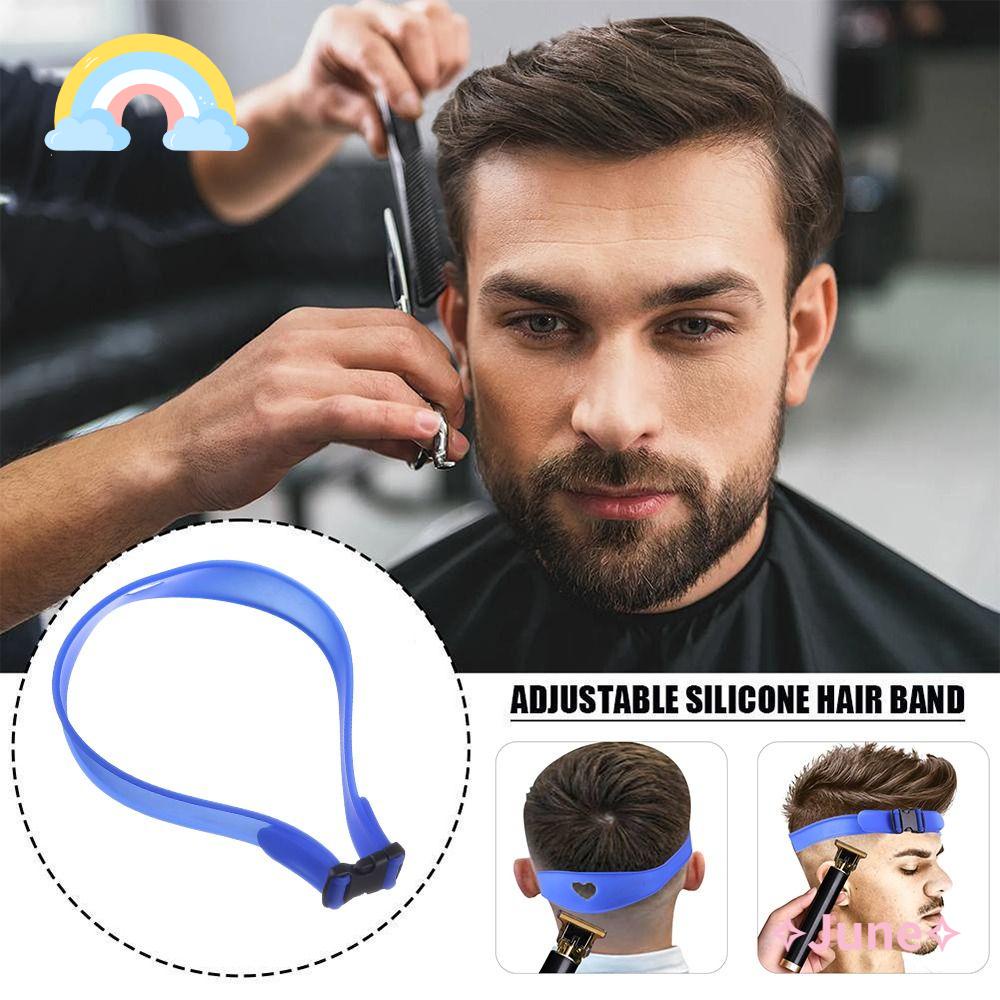 JUNE Khuôn Cạo Râu Bằng Silicone Tạo Kiểu Tóc Thời Trang Cho Salon