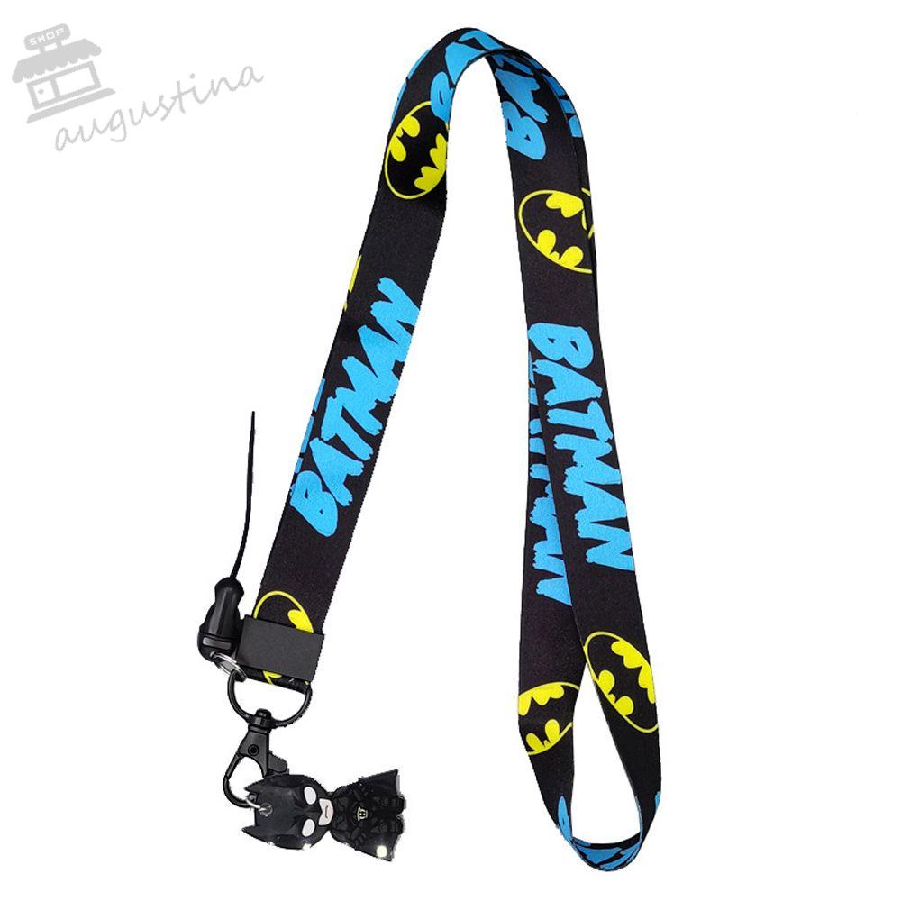 AUGUSTINA Dây Đeo Điện Thoại / Chìa Khóa Bằng Acrylic Họa Tiết Hoạt Hình Dễ Thương