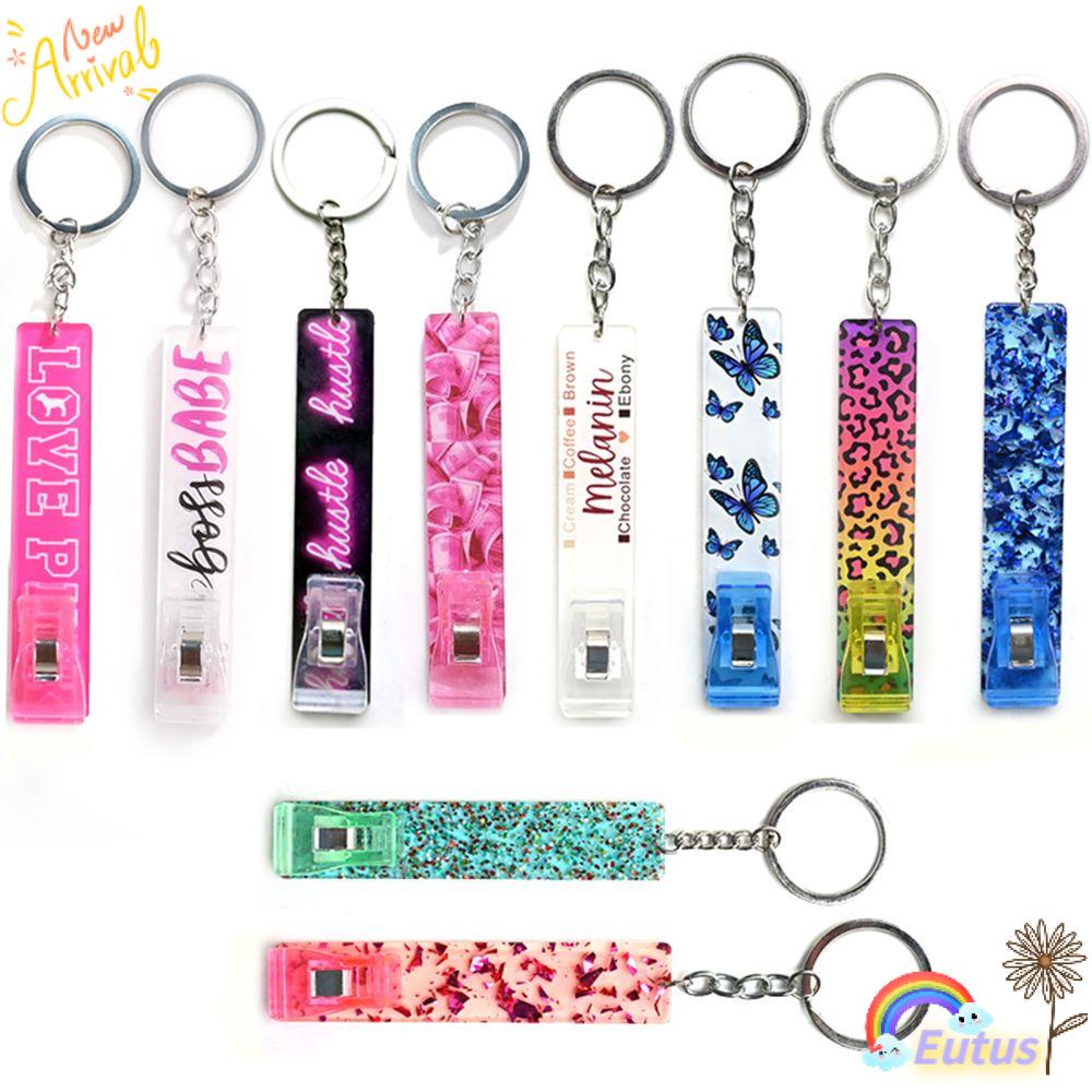 EUCA Dụng Cụ Gỡ Thẻ Tín Dụng Làm Móng Bằng Acrylic Đa Năng