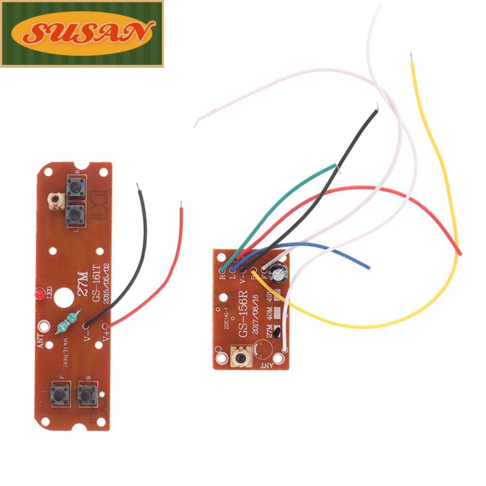 Set 2 Cặp Bảng Mạch Truyền Tín Hiệu PCB 27MHz Cho Xe Hơi Điều Khiển Từ Xa