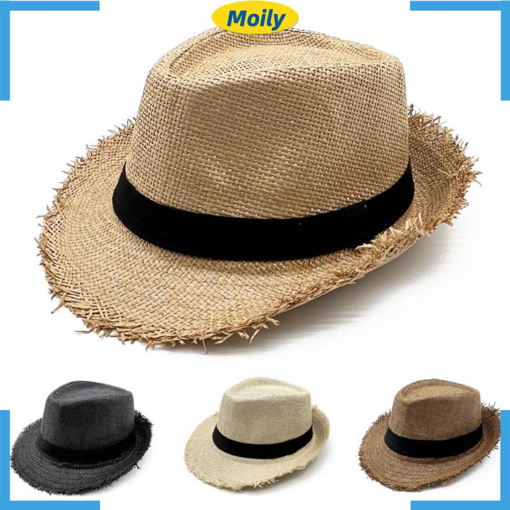 MOILYVN Nón Panama Thời Trang Mùa Hè Dành Cho Nam