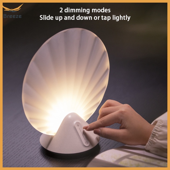Đèn Ngủ Để Bàn 2 Chế Độ Sáng Tạo Có Cổng Sạc Usb Cho Phòng Khách / Phòng Ngủ