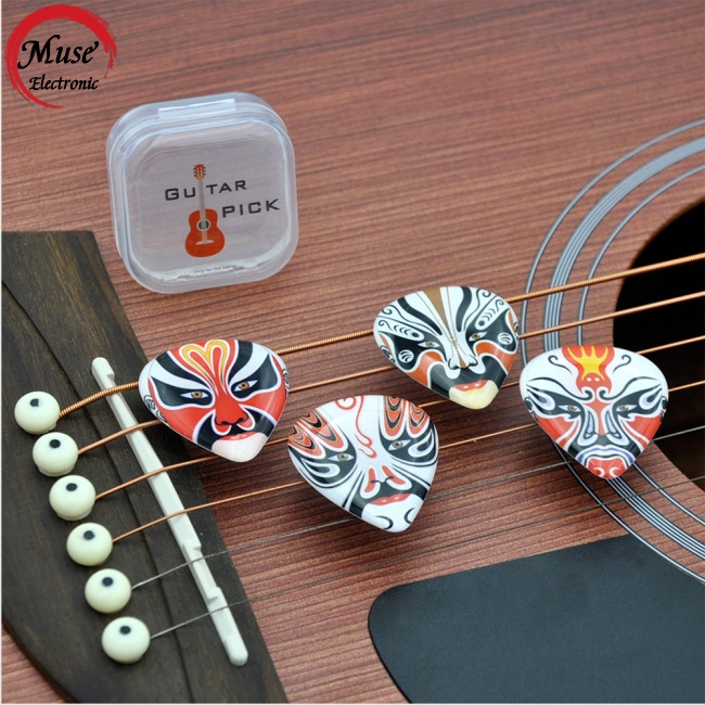 Bộ 3 Miếng Gảy Đàn Guitar Điện / Guitar Cổ Điển Màu Ngẫu Nhiên