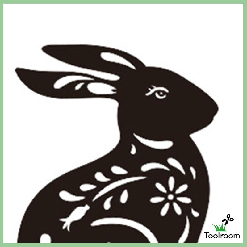 Mô Hình Thỏ Điêu Khắc Sống Động Như Thật Trang Trí Sân Vườn