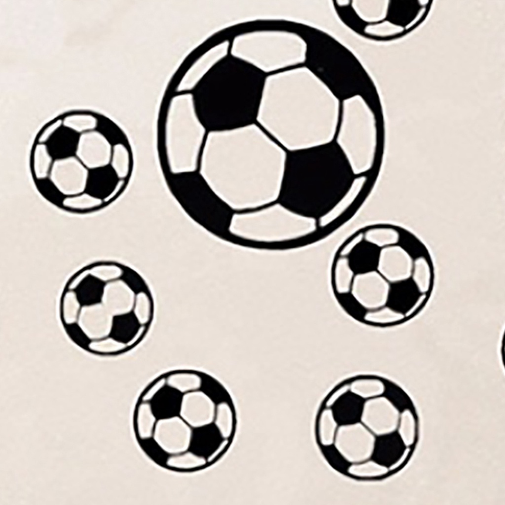 1 Miếng Dán Tường Trang Trí Hình Quả Bóng Đá Chống Nước