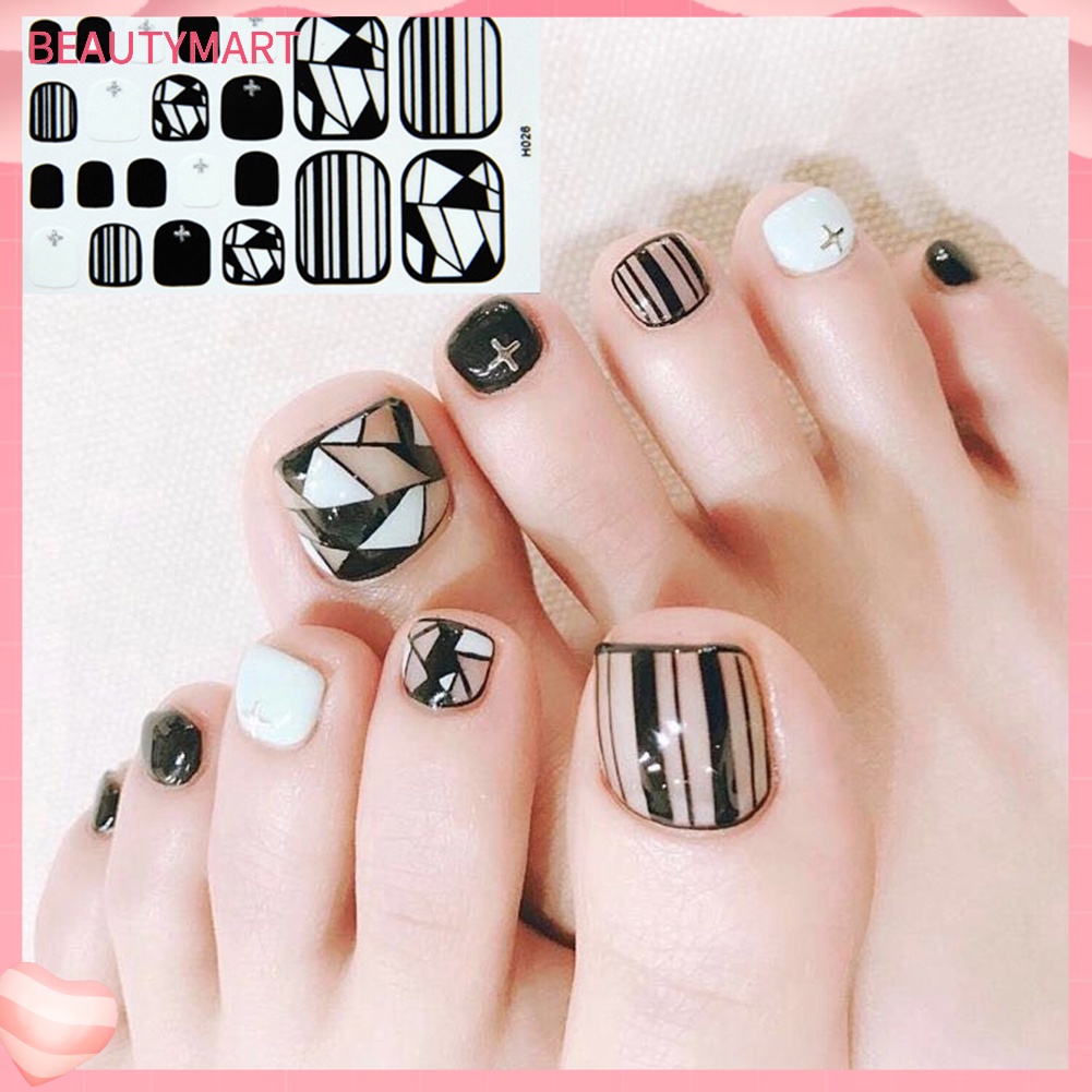 Sticker Dán Móng Họa Tiết Mặt Trăng Trái Tim Mặt Cười Chống Thấm Nước Bảo Vệ Toàn Diện