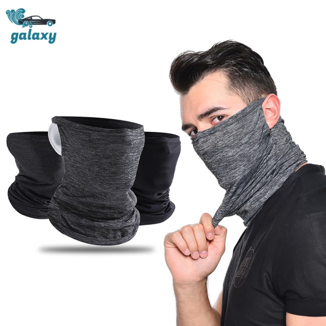 Galaxy Khẩu Trang Lụa Lạnh Che Mặt Chống Nắng Chống Gió Thoáng Khí