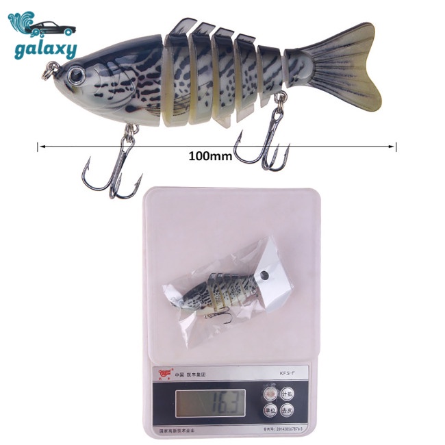 Galaxy Mồi Câu Cá Giả 3d 16g / 10cm Chuyên Nghiệp