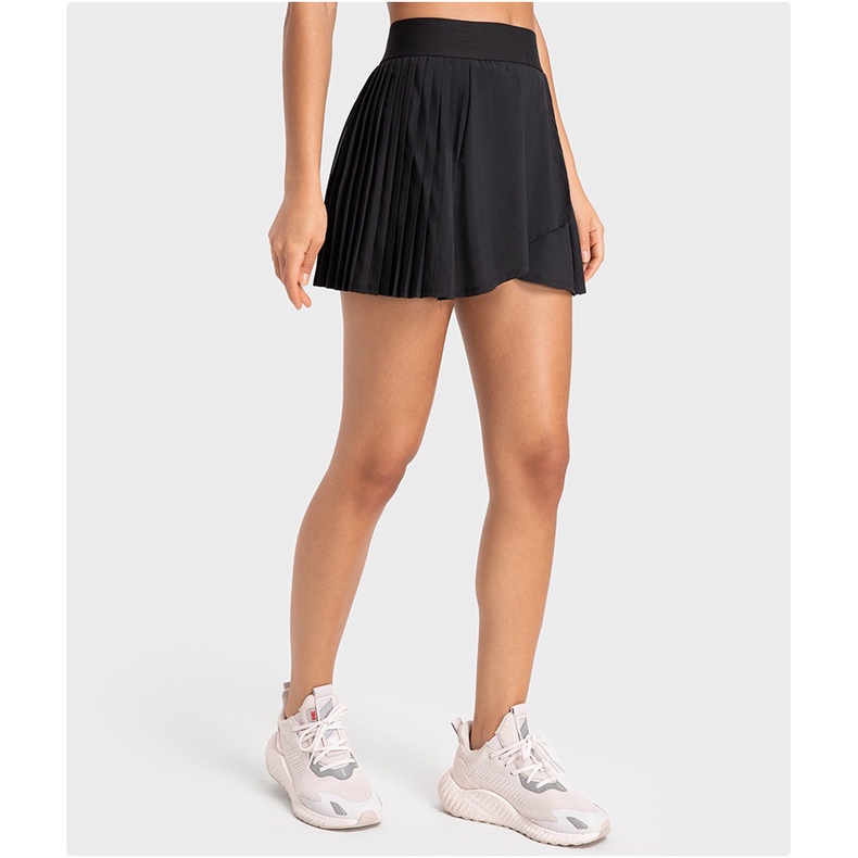 Váy Tennis Lulu Side-Pleat High-Rise Tennis Skirt