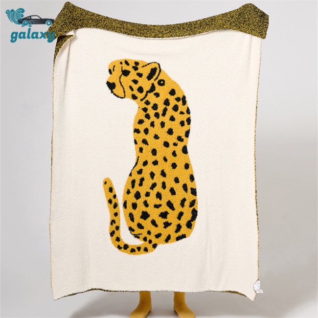 Galaxy Chăn Trải Giường Siêu Mềm Nhẹ Thoáng Khí Thoải Mái Họa Tiết Động Vật Đáng Yêu