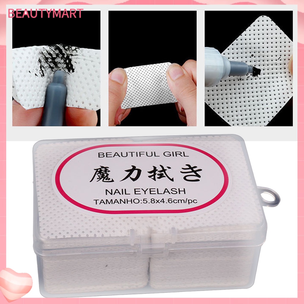 Hộp 180 Miếng Bông Tẩy Trang Hai Mặt Thân Thiện Với Lông Mi