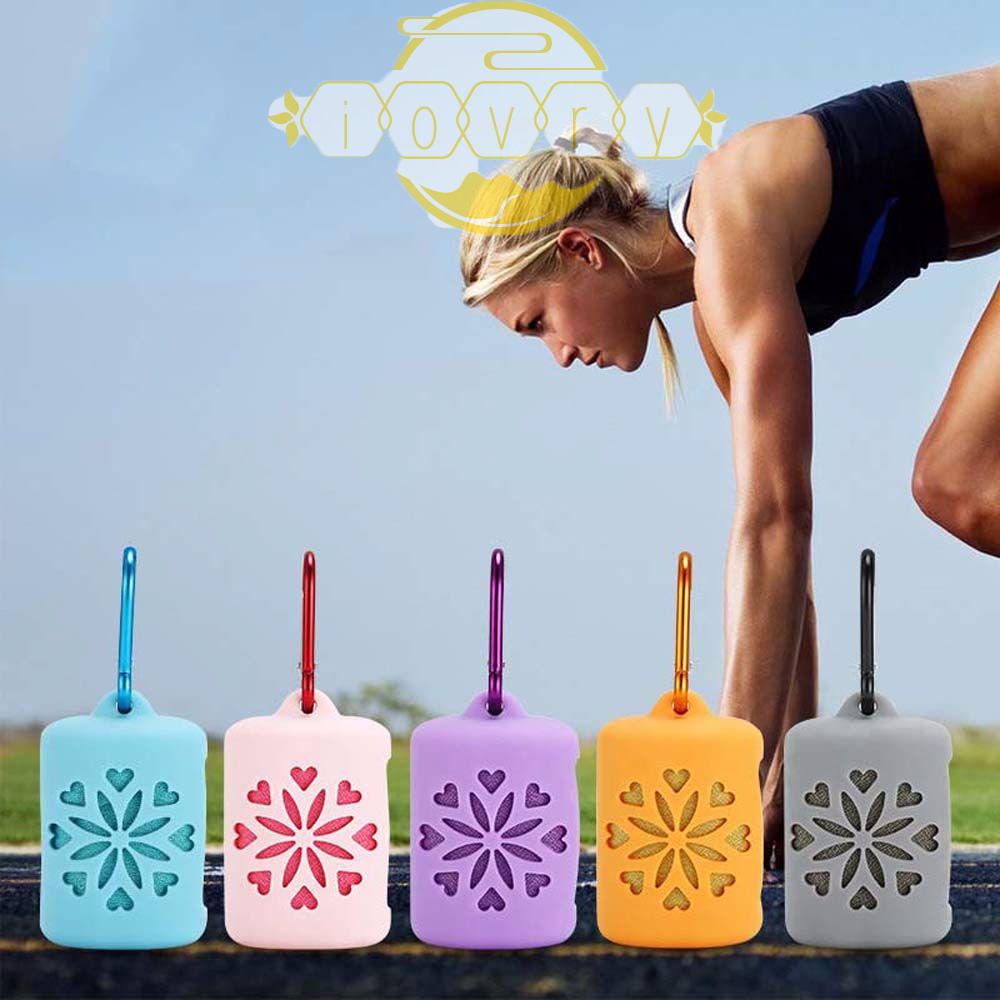 IVORY Khăn Lau Nhanh Khô Bằng Sợi Micro Thiết Kế Nhỏ Gọn Tiện Dụng Cho Leo Núi / Thể Thao