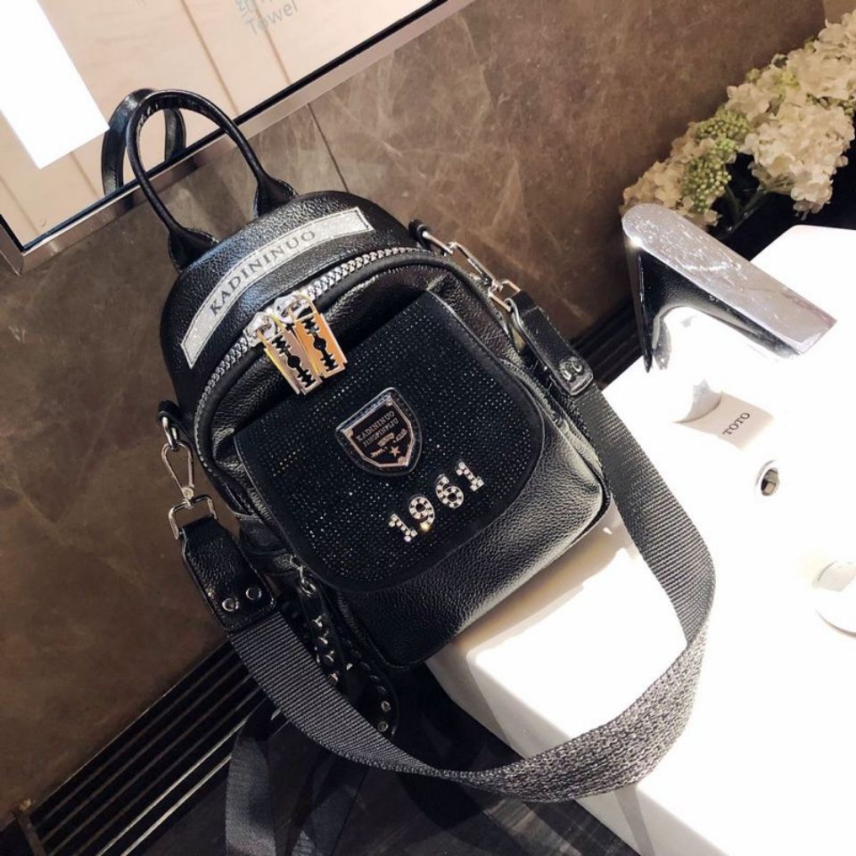 Ba Lô Đi Học Đa Năng Phong Cách Phương Tây Thời Trang Cho Nữ