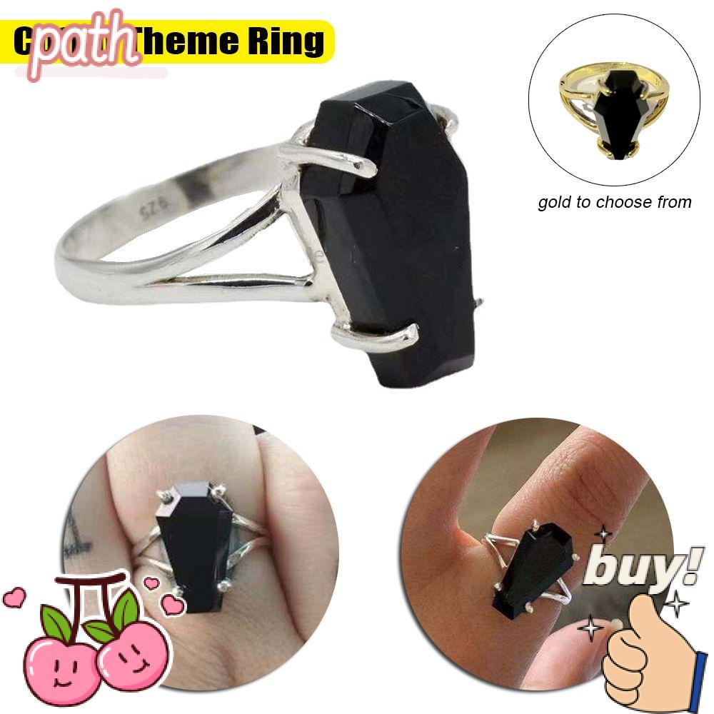 PATH Nhẫn Trang Sức Phong Cách Gothic Punk Cổ Điển