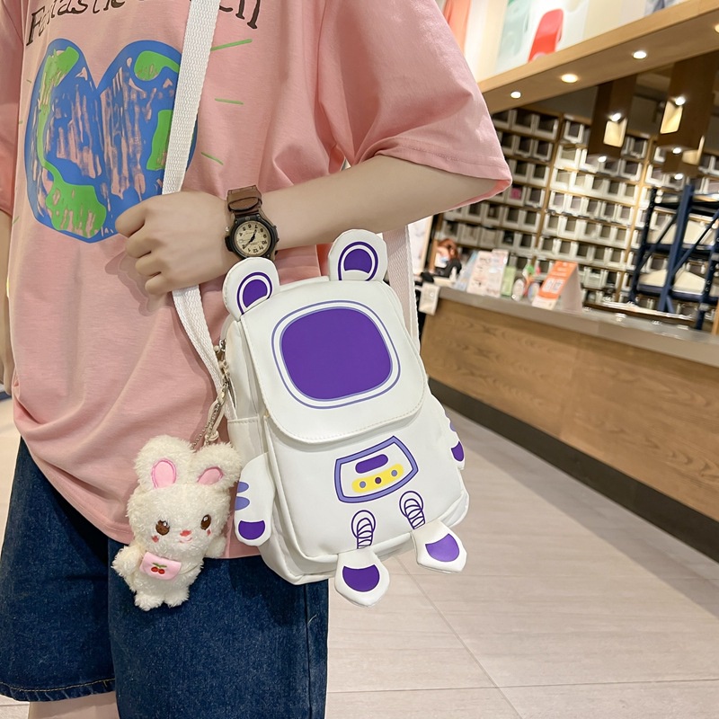 Túi Đeo Chéo Mềm Mại Phong Cách Nhật Bản Dễ Thương Cho Nữ