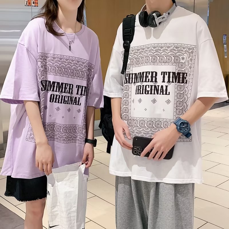 Áo Thun Nam Tay Ngắn In Hình Thời Trang Phong Cách Mới