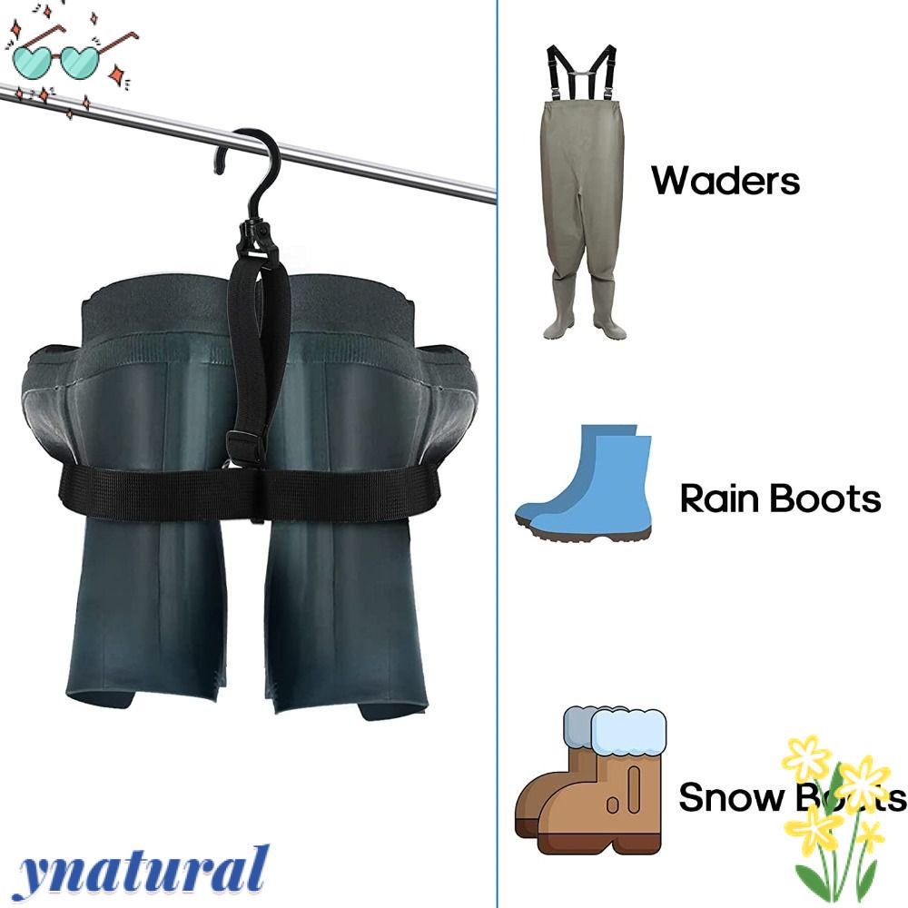 YNATURAL Móc Phơi Giày Bốt Bằng Nilon Chất Lượng Cao