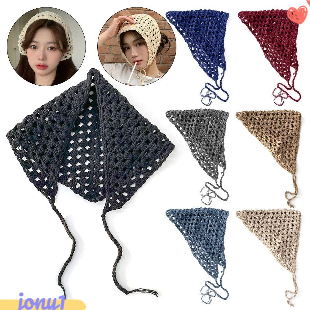 JONYE Khăn Choàng Cổ Họa Tiết Tam Giác Thời Trang Cho Nữ