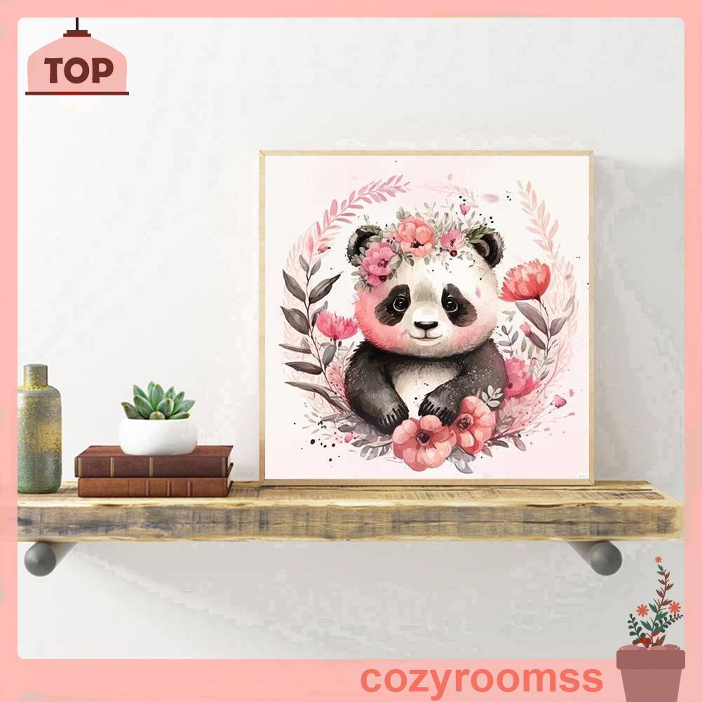 Tranh Đính Đá Kim Cương Toàn Bộ 5D DIY Hình Vẽ Động Vật