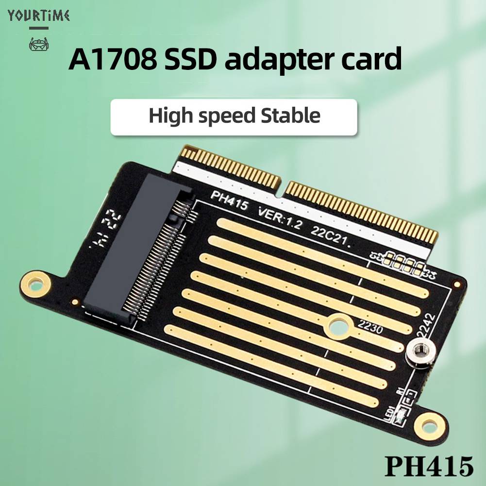 Thẻ Chuyển Đổi NVMe M2 SSD Cho MACBOOK PRO 2016 / 2017 A1708 2230 / 2242