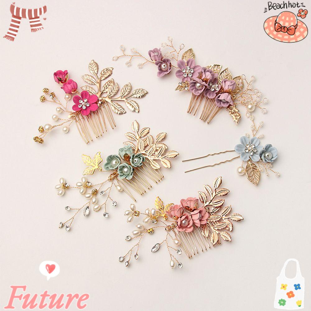 FUTURE Lược Cài Tóc Cô Dâu Hình Vương Miện