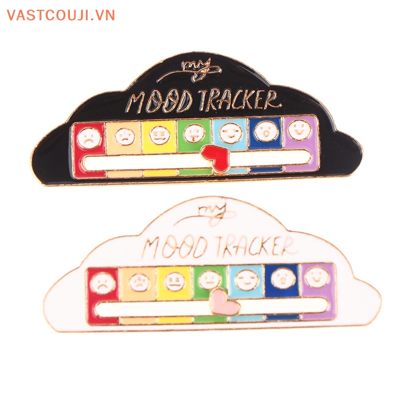 Ghim Cài Áo Hình Đám Mây VASTJI Tráng Men Dành Cho Bạn Bè