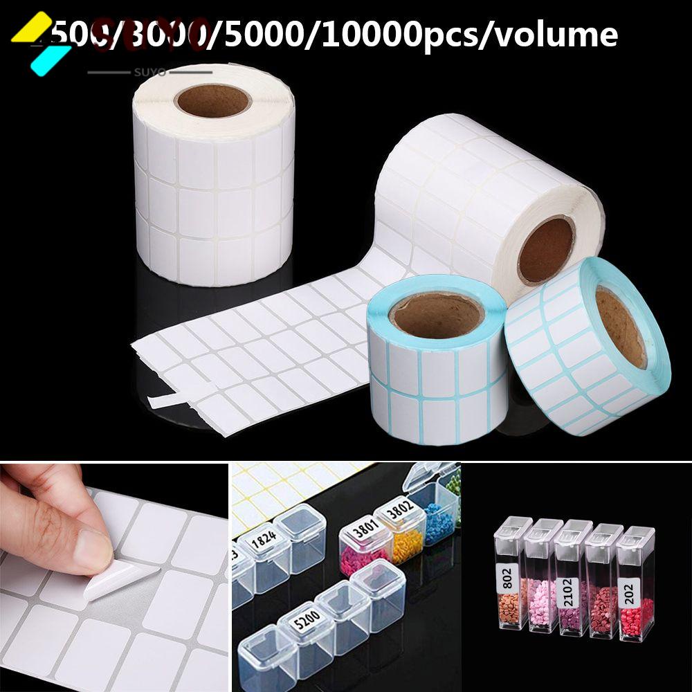 Set 1500 / 3000 / 5000 / 10000 Nhãn Dán Phân Loại Chống Thấm Nước Tiện Dụng