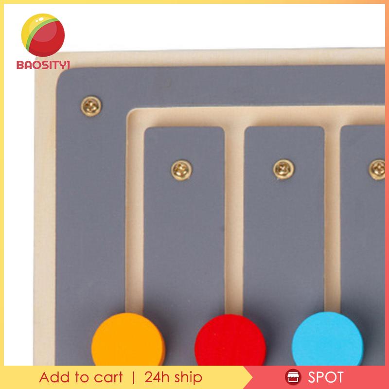 Bộ Đồ Chơi Xếp Hình Bốn Màu Sắc Bằng Gỗ Dành Cho Trẻ Em 3 Tuổi