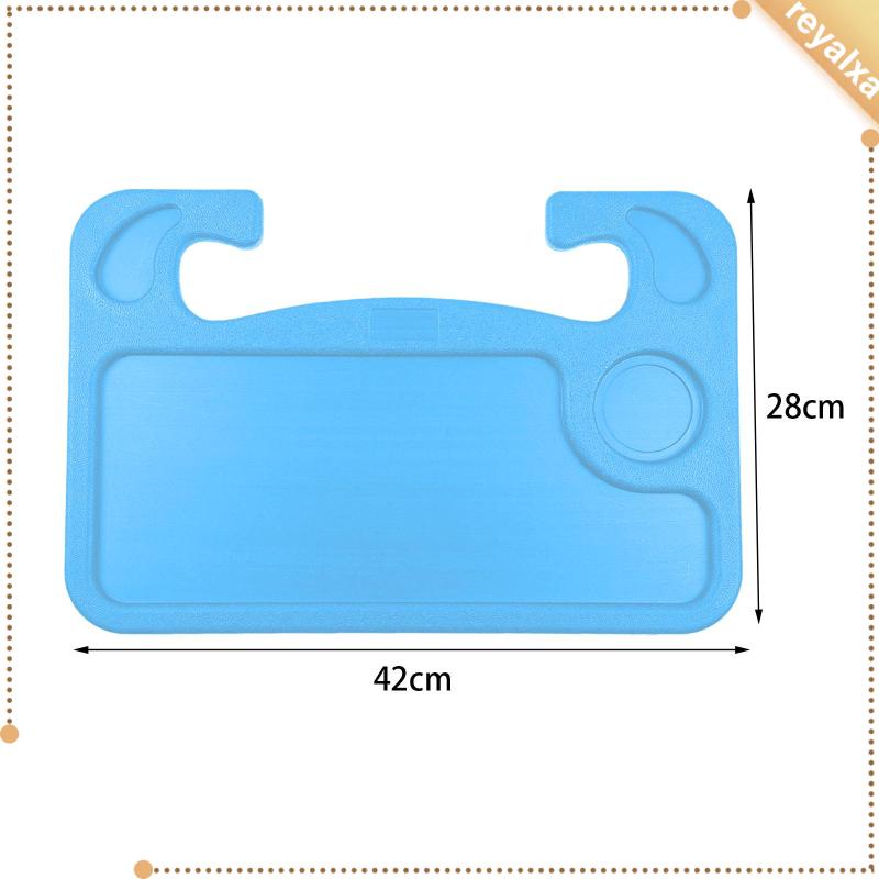 Khay Đựng Thức Ăn Hai Mặt Kích Thước 42x28x2.2cm Tiện Dụng Cho Xe Hơi / Xe Tải