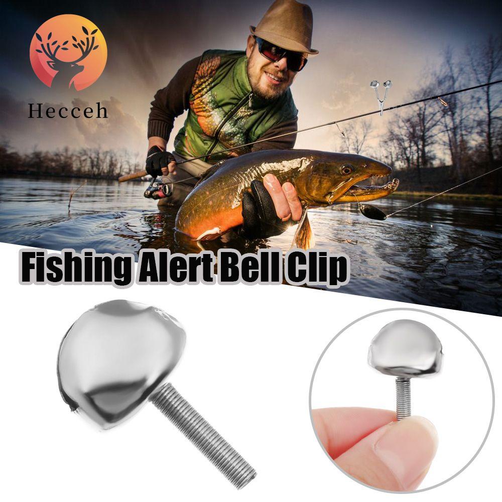 HECCEH Chuông Báo Động Cho Cần Câu Cá Bằng Thép Không Gỉ