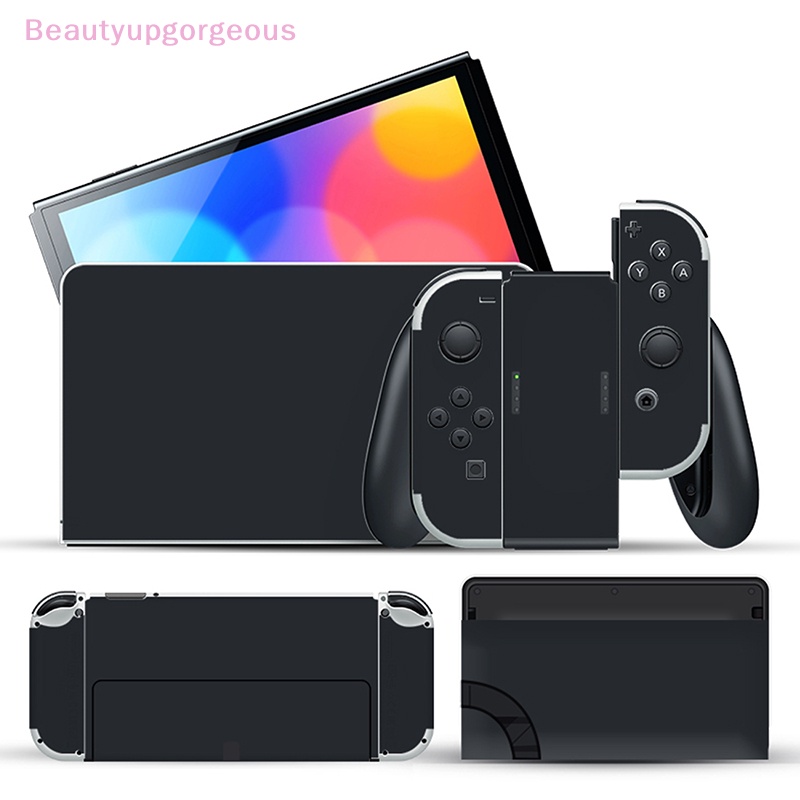 1 Miếng Dán Bảo Vệ Màu Trơn Cho Nintendo Switch OLED Classic Mới