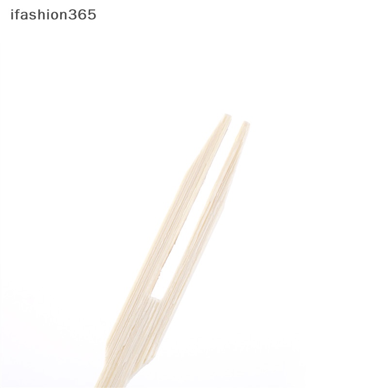 Set 80 Nĩa Tre Ăn Trái Cây / Tráng Miệng Dùng Một Lần ifashion365