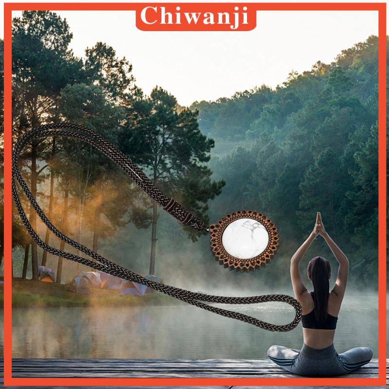 Vòng cổ Mặt Tròn Họa Tiết Hoa Xinh Xắn Làm Quà Tặng