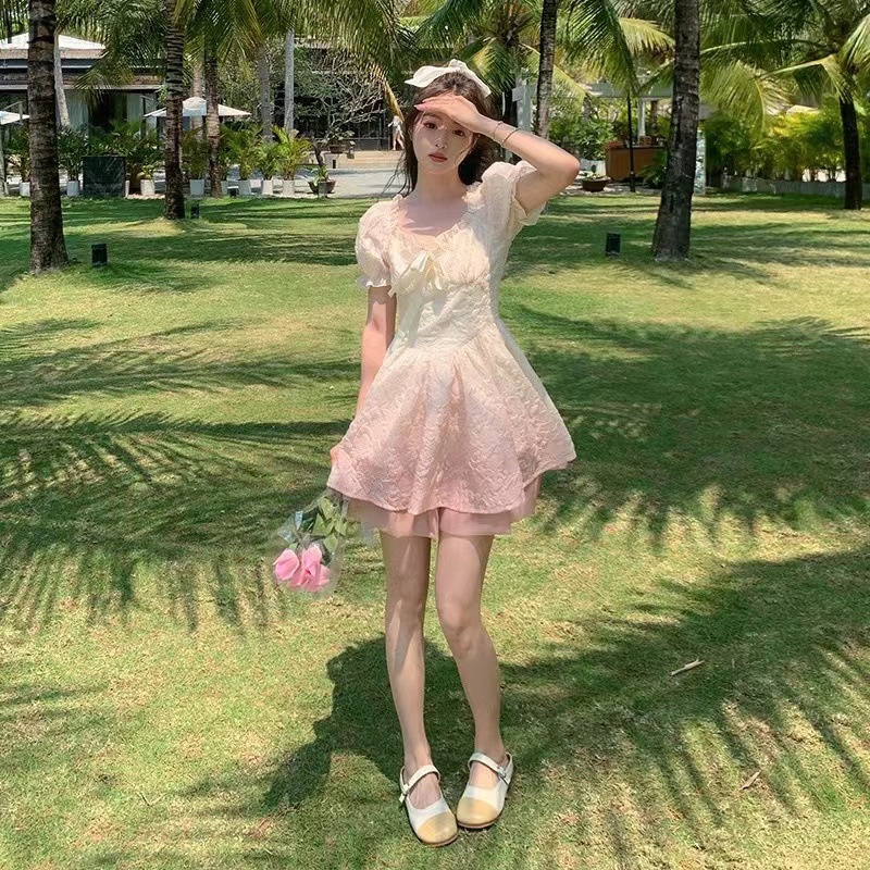 Đầm Lolita Màu Gradient Ngọt Ngào Thanh Lịch Cho Nữ PJ