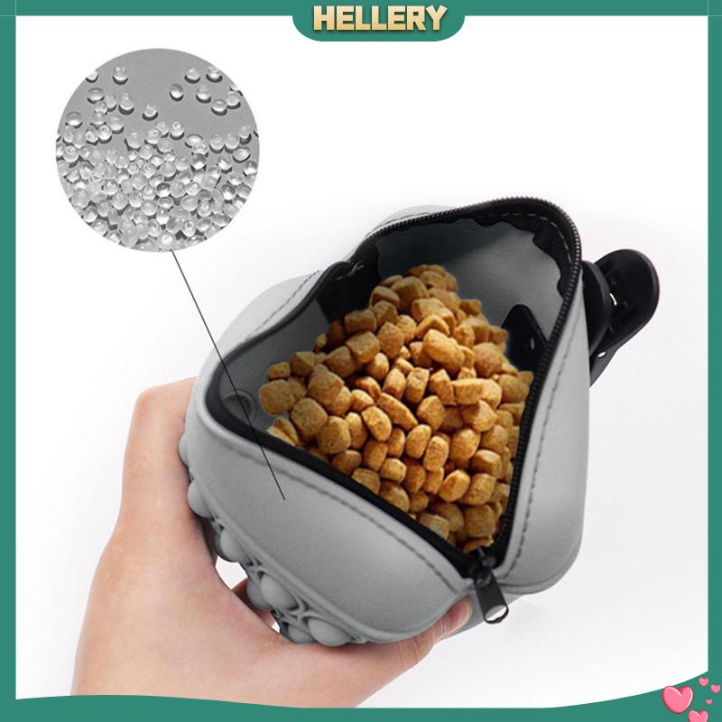 Túi Silicone Đựng Dụng Cụ Huấn Luyện Thú Cưng Tiện Dụng
