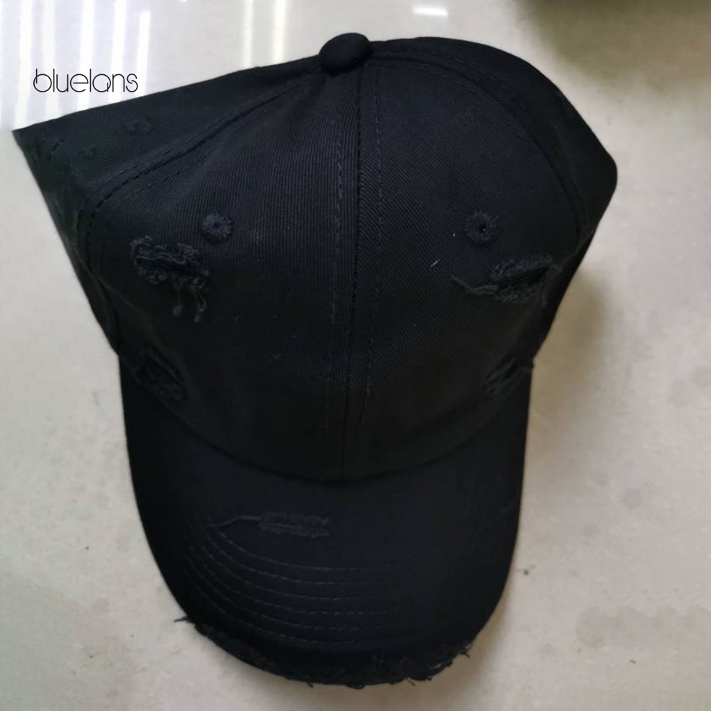 Mũ Lưỡi Trai Chống Nắng Bluelans Có Thể Điều Chỉnh Vành Hở Lỗ Thời Trang Unisex