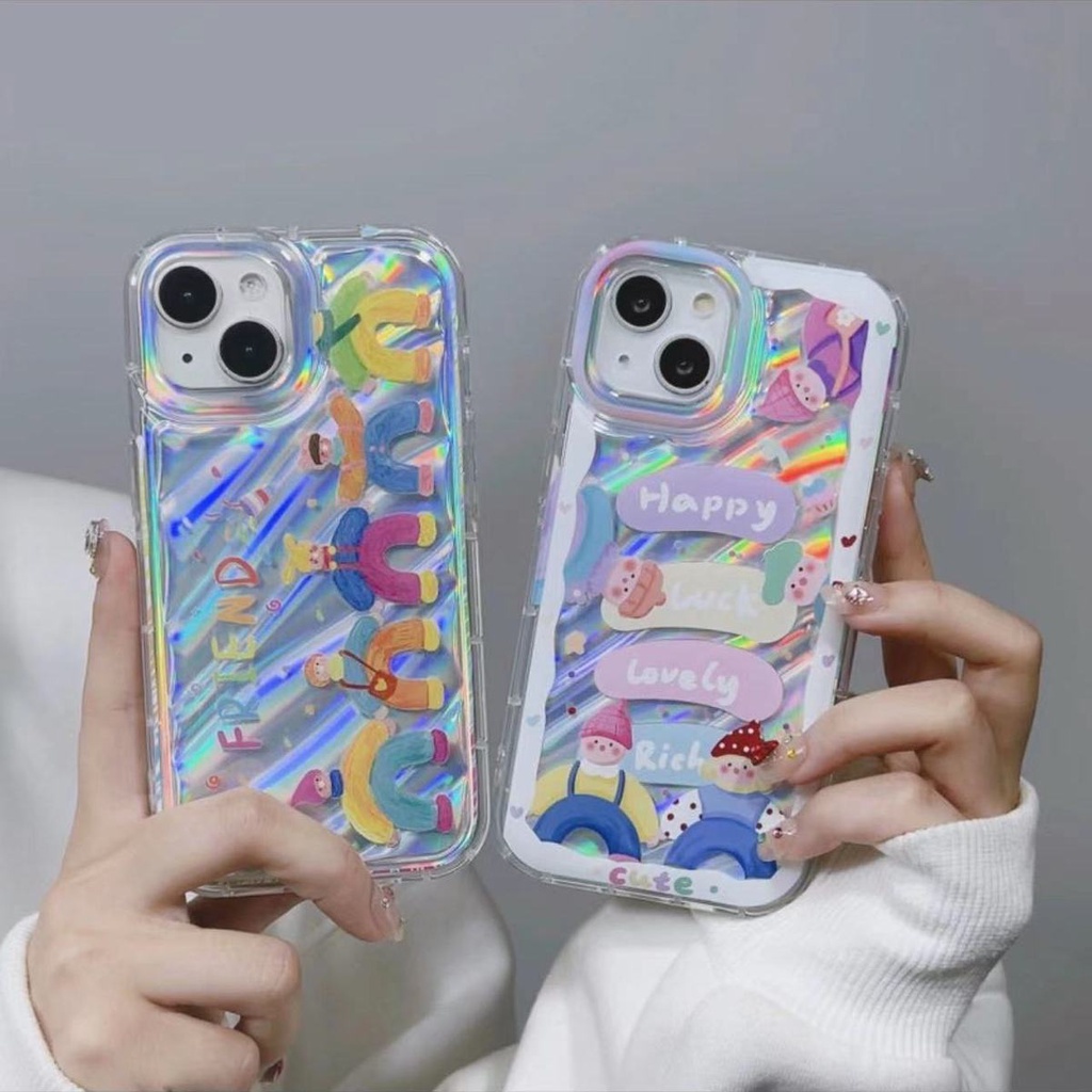 Ốp Điện Thoại Mềm Chống Sốc In Hình Cầu Vồng Cho Iphone xrxsmax12 / 8p / 1413 / pro117