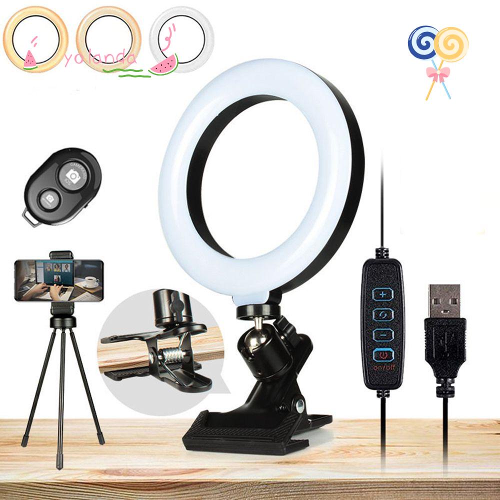 Vòng Đèn LED 6 inch 3 Chế Độ Hỗ Trợ Live Stream